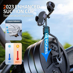 Universal Car Mount Phone Holder for Thick Case Hands Clip Vehicle