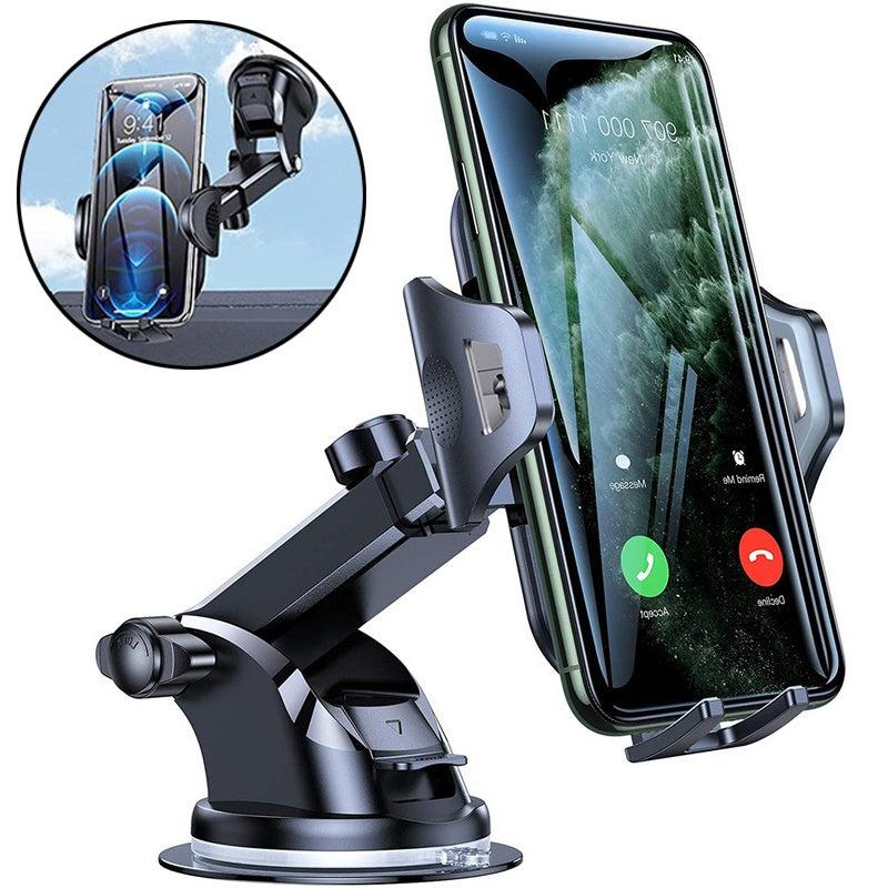 Secure Phone Holder Long Arm Suction Cup Mount Stand
