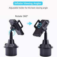 Adjustable Car Cup Phone Holder for Smartphones