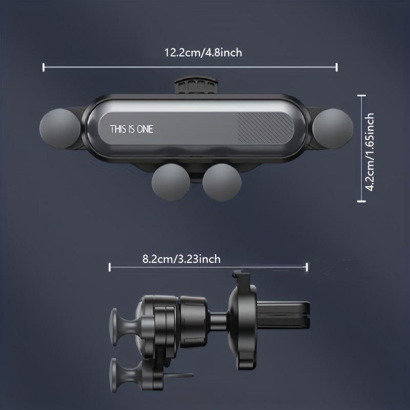 Car Air Outlet Phone Bracket Gravity Navigation Telescopic Bracket