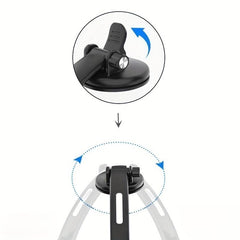 Car Phone Holder Mount Windshield Dashboard Hands-Free Cell Phone Holder