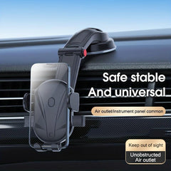 Large Suction Car Phone Holder - Secure Your Phone in Style