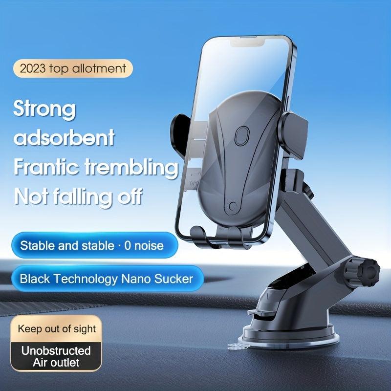 Large Suction Car Phone Holder - Secure Your Phone in Style