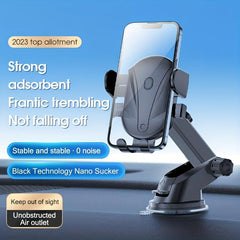 Large Suction Car Phone Holder - Secure Your Phone in Style