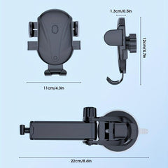 Large Suction Car Phone Holder - Secure Your Phone in Style