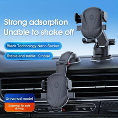 Large Suction Car Phone Holder - Secure Your Phone in Style