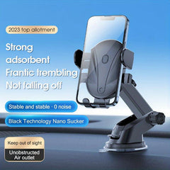Large Suction Car Phone Holder - Secure Your Phone in Style