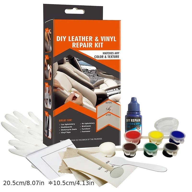 Leather Repair Kit Car Seat Aging Cracking Wear No Trace Sofa Hole Refurbished