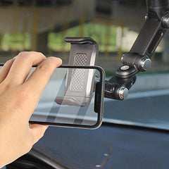 Car Dashboard Phone Holder Universal Center Console Rearview Mirror Bracket