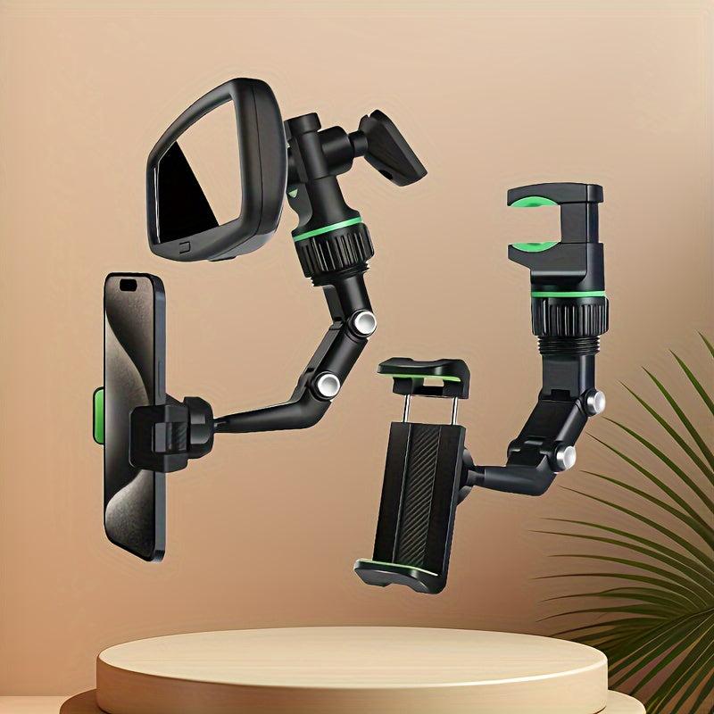 Car Dashboard Phone Holder Universal Center Console Rearview Mirror Bracket