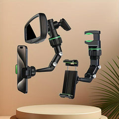 Car Dashboard Phone Holder Universal Center Console Rearview Mirror Bracket