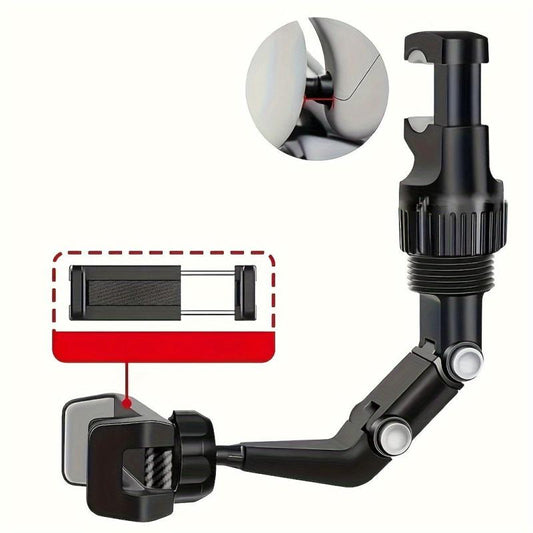 Car Dashboard Phone Holder Universal Center Console Rearview Mirror Bracket