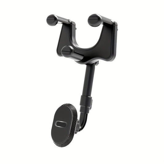 Car Rearview Mirror Phone Holder Universal Strong Magnetic Mount