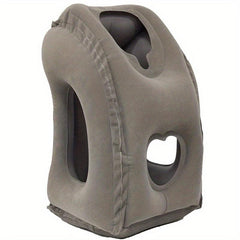 Inflatable Travel Pillow Neck & Lumbar Support for Airplane Car RV