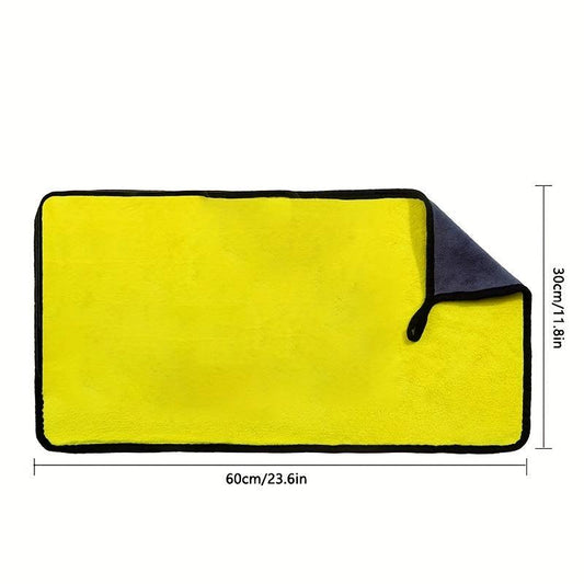 2Pcs Car Wash Microfiber Towel Car Cleaning Drying Cloth 30x30 40 Car Care Cloth