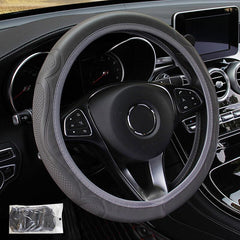Universal Auto Car Steering Wheel Cover Leather Breathable Anti slip