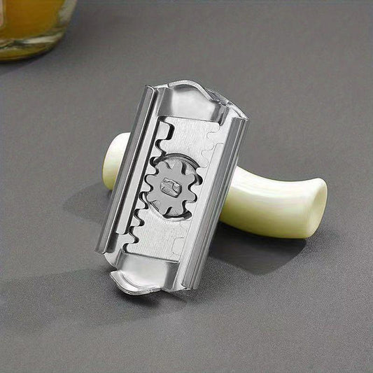 Stainless Steel Jar Opener Gripper Kitchen Bottle Opener Non slip Can Opener