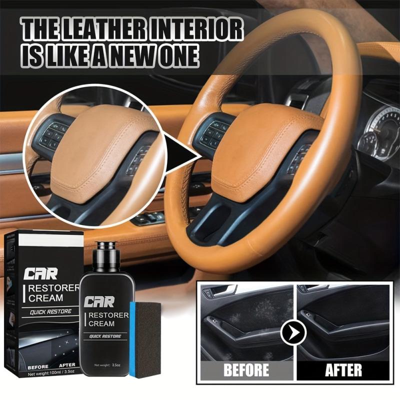 Car Interior Renovation Agent Coating Wax Leather Maintenance