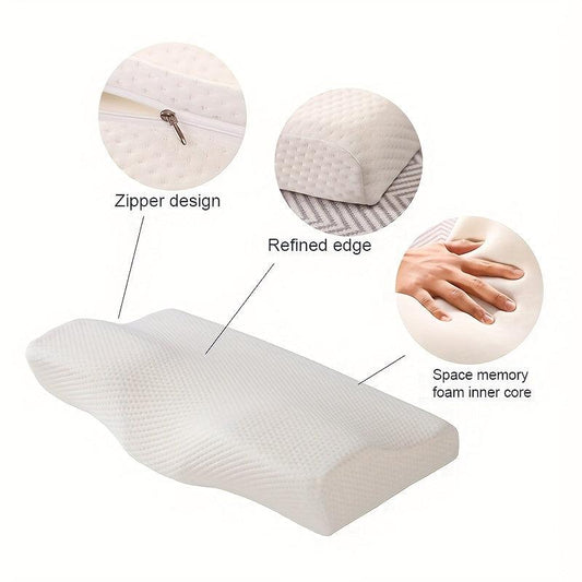 Memory Foam Orthopedic Pillow for Neck Pain Relief