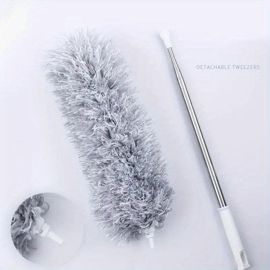 Retractable Long Handle Duster for Household Cleaning