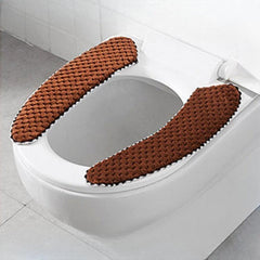 Warm Thick Padded Toilet Seat Cover Mat Non Slip Soft Toilet Seat Cushion