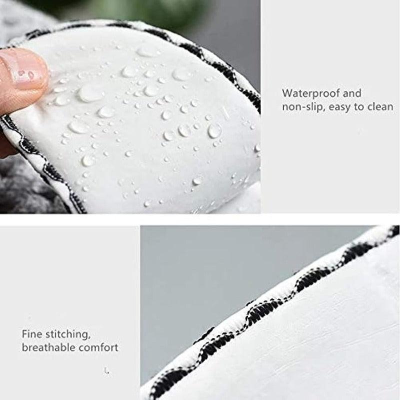 Warm Thick Padded Toilet Seat Cover Mat Non Slip Soft Toilet Seat Cushion