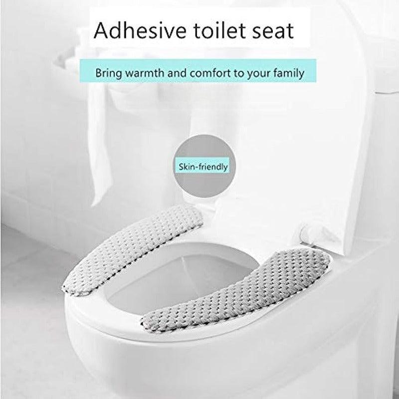 Warm Thick Padded Toilet Seat Cover Mat Non Slip Soft Toilet Seat Cushion