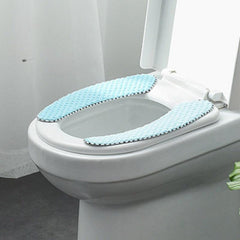 Warm Thick Padded Toilet Seat Cover Mat Non Slip Soft Toilet Seat Cushion