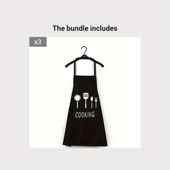 Waterproof Stain Apron Kitchen Cooking Work Clothes