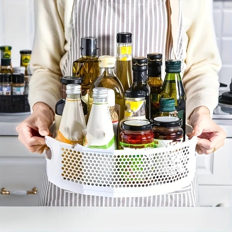 Rotating Seasoning Rack Household Kitchen Supplies Storage