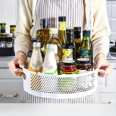 Rotating Seasoning Rack Household Kitchen Supplies Storage