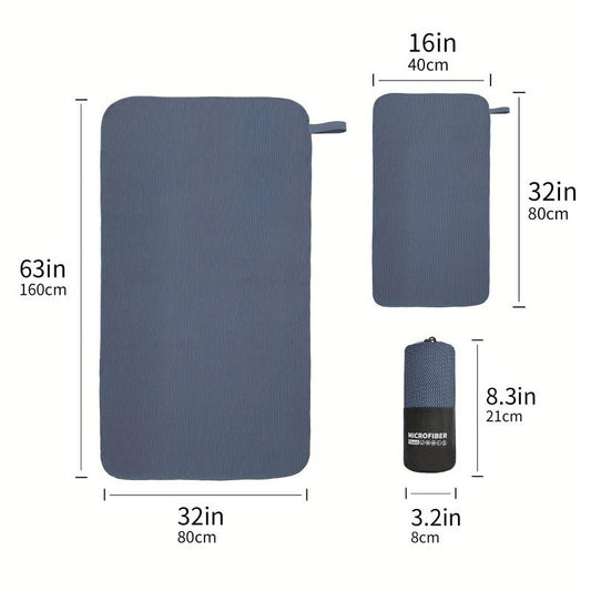 Quick Drying Microfiber Bath Towel Lightweight And Absorbent