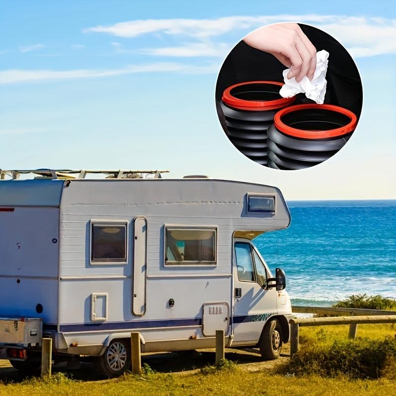 RV Kitchen Trash Can Car Trash Can Folding Mini Water Carrier 4L