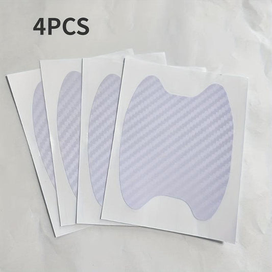 Carbon Fiber Door Handle Protection Film Set