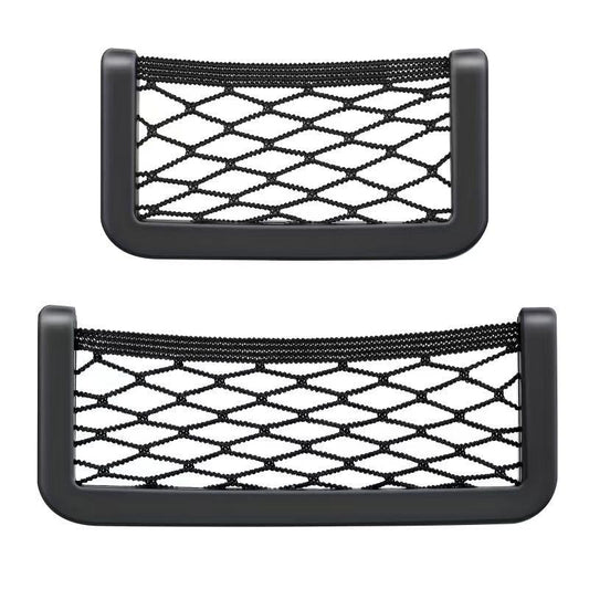 Car Storage Net Pocket Organizer Bag Phone Holder Accessories