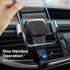 Gravity Auto Phone Holder Car Air Vent Clip Mount Mobile Phone Holder