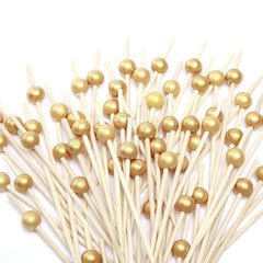 100pcs Wooden Toothpick Cocktail Stick Christmas Party Supplies
