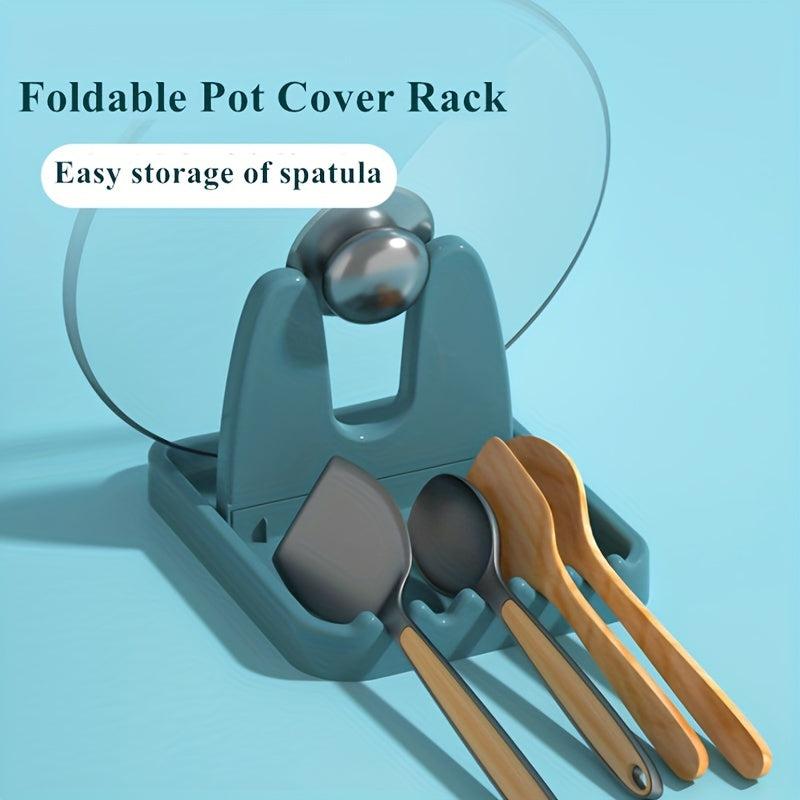 RV Kitchen Pot Lid Rack Soup Spoon Storage Rack