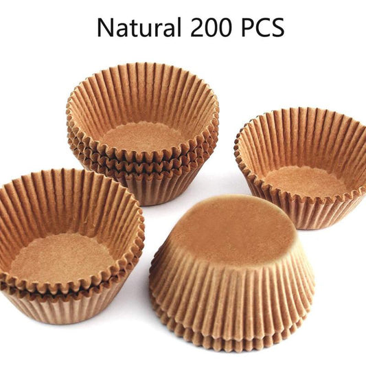 200-500 Standard Baking Cups Greaseproof Cupcake Liners