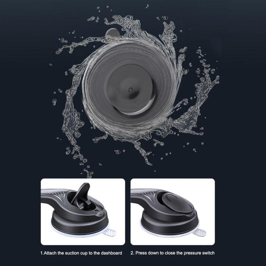 Car Dashboard Waterfall Mobile Phone Bracket Suction Cup