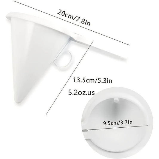 Cream Funnel Measuring Cup Chocolate Separator Batter Funnel Baking Tools