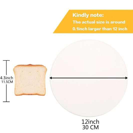 Non Stick Baking Parchment Circles Round Parchment Paper 6 Inch (100 Pcs)