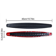 Car Front Rear Bumpers Anti Collision Strips Carbon Fiber
