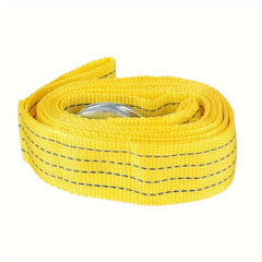 3M 118in 4Tons Tow Strap Fluorescence Nylon Alloy Steel Hooks Auto Towing Rope