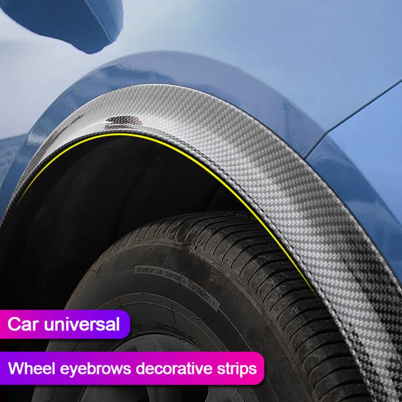 Car Tire Bumper Strip Scratch Protection Carbon Fiber
