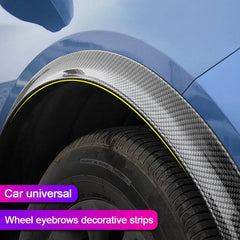 Car Tire Bumper Strip Scratch Protection Carbon Fiber