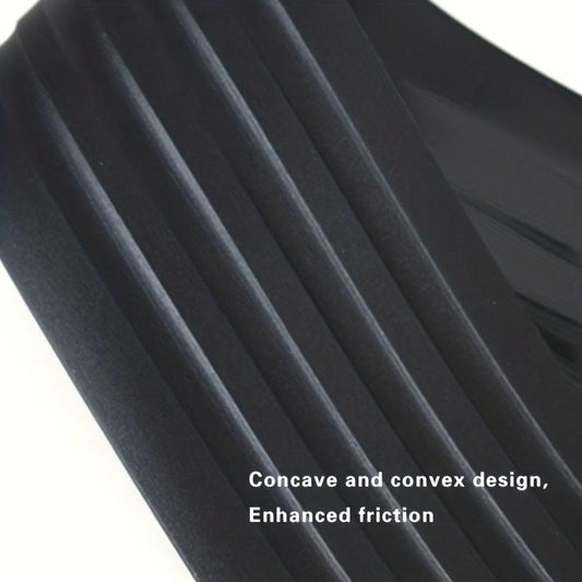 Universal Rear Bumper Guard Rubber Mouldings Pad Trim Cover Strip Car