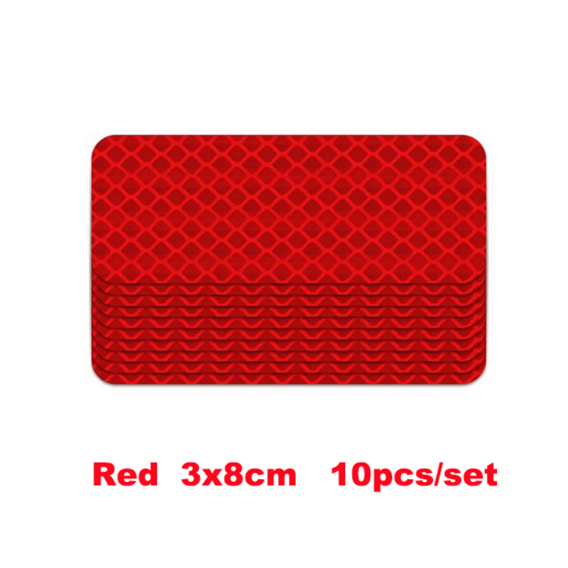 Reflective Stickers for Cars Motorcycles Bicycles - Increase Visibility & Safety