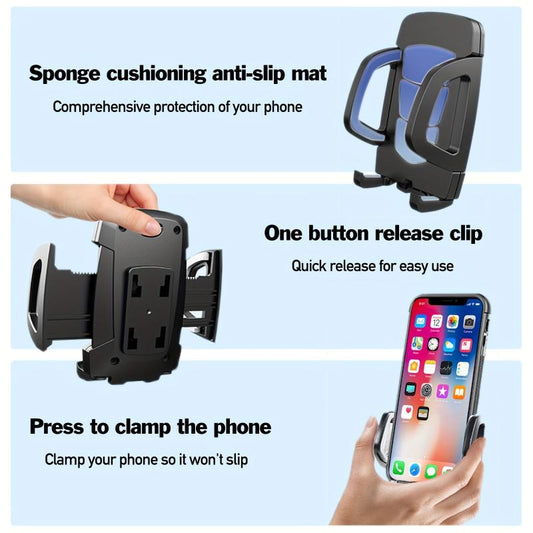 Adjustable Car Cup Holder Phone Mount 360 Rotatable Universal Mobile Mount