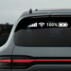 Colorful Reflective Wifi Level Stickers for Cars